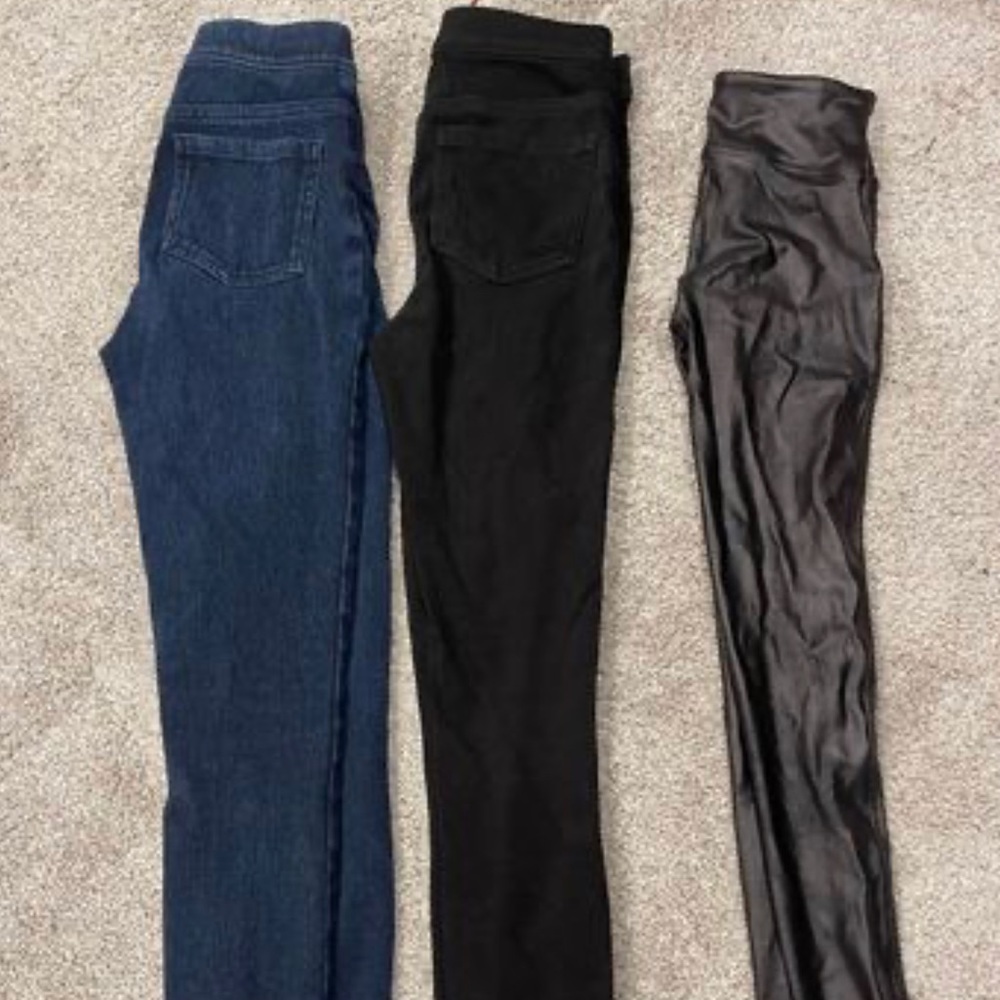 SPANX Faux Leather Leggings XSmall (Faux Leather option only